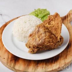 Nasi Ayam Crispy