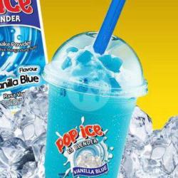 Pop Ice Vanila Blue   Susu