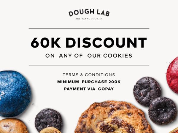 Dough Lab Artisanal Cookies, Kelapa Gading GoFood