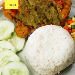 Nasi Sego Ayam Geprek Sambal Ijo