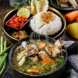 Sop Iga Special   Nasi