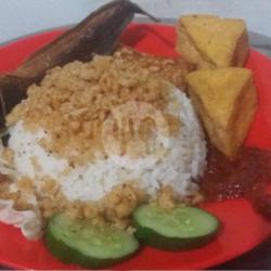 Nasi Lele Goreng Rica Rica   Kremes   Tahu Tempe Kol Goreng