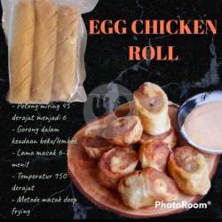 Egg Chicken Roll Bento Khas Hokben Isi 3 Lonjor