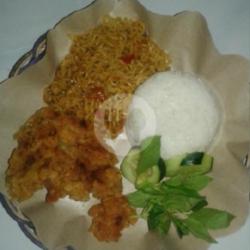 Nasi Mie Ayam Geprek