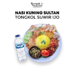 Nasi Kuning Sultan ( Tongkol Suir Ijo )