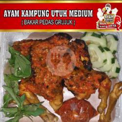 Ayam Kampung Utuh Bakar Pedas Grujuk Medium