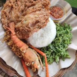 Paket Telur Barendo Udang Galah Goreng Tepung