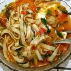 Kwetiau Kuah   Sosis