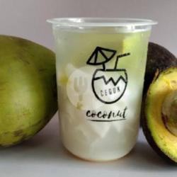 2x Es Kelapa Alpukat Di Cup