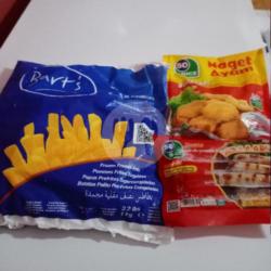 Paket Kentang Sosis Dan Nugget Frozen