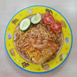 Nasi Goreng Rendang   Ayam Suwir