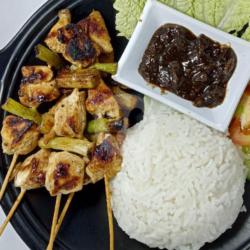 Sate Ayam/yakitori Rice