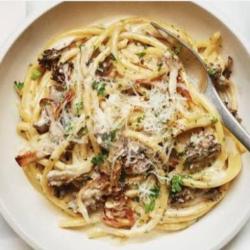 Creamy Spaghetti Mushroom