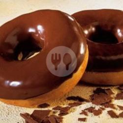 Donat Besar Bolong Coklat Leleh