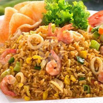 Nasi Goreng Aceh Udang Dan Cumi + Telur