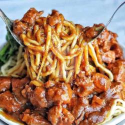 Mie Ayam Sambal Terasi Pedas