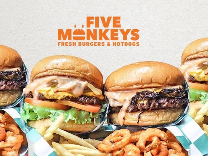 Five Monkeys Burger, Cihapit