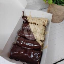 Lumpia Pisang Lumer   Fla Coklat