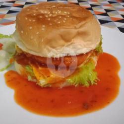 Burger Lumer Chicken Crispy