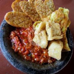 Sambel Telor Ceplok / Dadar Komplit Tanpa Nasi