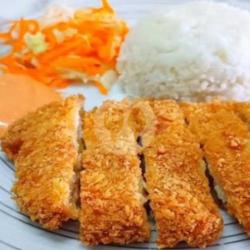 Chiken Katsu  Saos Black Papper