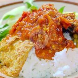 Nasi Telor Dadar Tempe