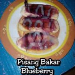 Pisang Bakar Blueberry