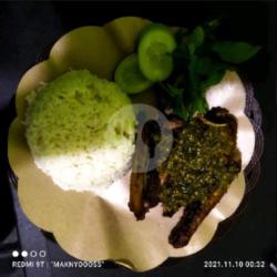 Nasi   Dada Bebek Cabe Ijo