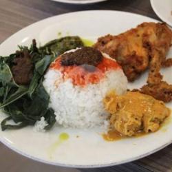 Nasi Rames Ayam Bakar