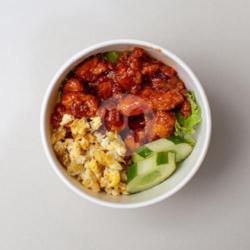 Rice Bowl Ayam Kriuk Saus Mentega