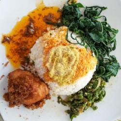 Nasi Ayam Srundeng