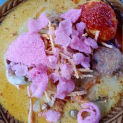 Lontong Sayur Telur Bulat