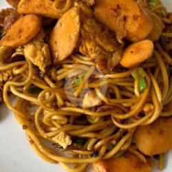 Mie Tumis Ayam Suwir Bumbu Kuning