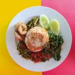 Nasi Sayur   Sambal   Iso