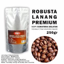 Kopi Robusta Lanang Premium Medium Dark Roast 250gr