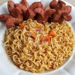 Indomie Kuah Sosis Bakar