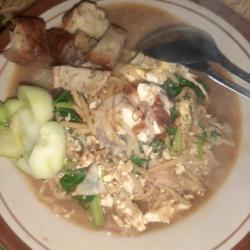 Mie (godok )  Telur Campur