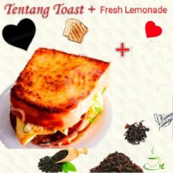 Paketan Toast Chicken Crispy   Fresh Lemonade