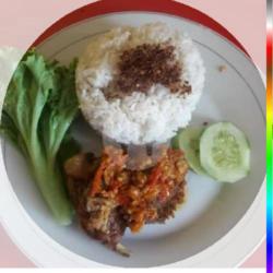 Nasi Bebek Penyet