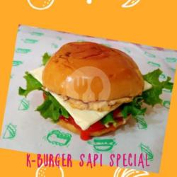 K-burger Sapi Special