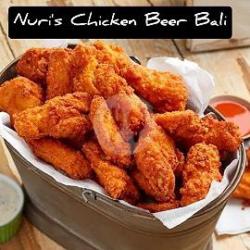 Nuris Chicken Beer - Single Box Dressing Nuris Blackpepper (full Box Of Chicken, Blackpepper Olive Sauce)