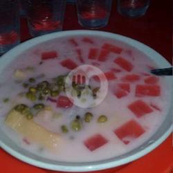 Es Bubur Kacang Ijo Ketan Roti