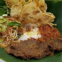 Nasi Pecel Empal Daging