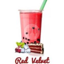 Red Velvet Milk Boba