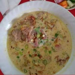 Soto Ayam Suwir (kuah Santan) Tanpa Nasi