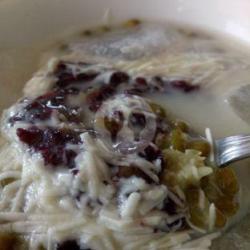 Bubur Campur Topping Keju