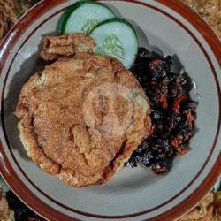 Nasi Paru Sambel Bawang Telur Dadar