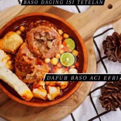 Bakso Daging Isi Gajih Sapi (frozen) Masak Sendiri