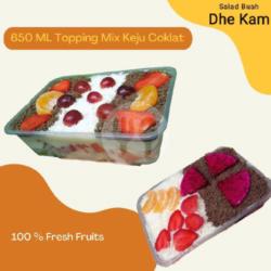 Large 650 Ml Topping Mix Keju Dan Coklat