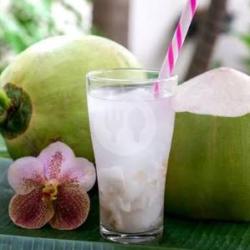 Es Kelapa Muda Utuh Sirup Frambos